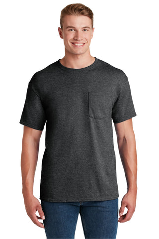 JERZEES -  Dri-Power 5050 CottonPoly Pocket T-Shirt  29MP