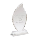 Fiamma I Medium Crystal Flame Award