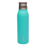 Manna™ 18 oz. Ascend Stainless Steel Water Bottle w/ Acacia Lid