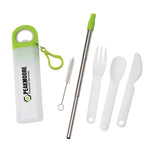 Griffith 3-in-1 Metal Straw, Cutlery Set &amp; Bottle Opener