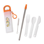 Griffith 3-in-1 Metal Straw, Cutlery Set &amp; Bottle Opener