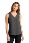 Port Authority    Ladies Sleeveless Blouse  LW703