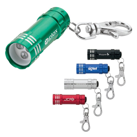 LED Flashlight with Lobster Clip