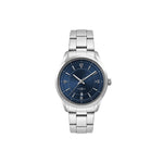 Ladies Blue Dial 33mm Metal Case Ladies Blue Dial 33mm Metal Case with Folded Steel Band