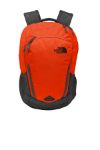 Custom The North Face® Connector Backpack in Tibetan Orange/ Asphalt Grey Embroidered 