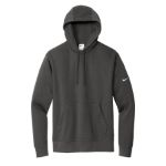 Nike Club Fleece Sleeve Swoosh Pullover Hoodie NKDR1499 Anthracite
