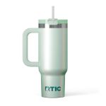 Road Trip Tumbler 30z  Fresh Mint Glitter