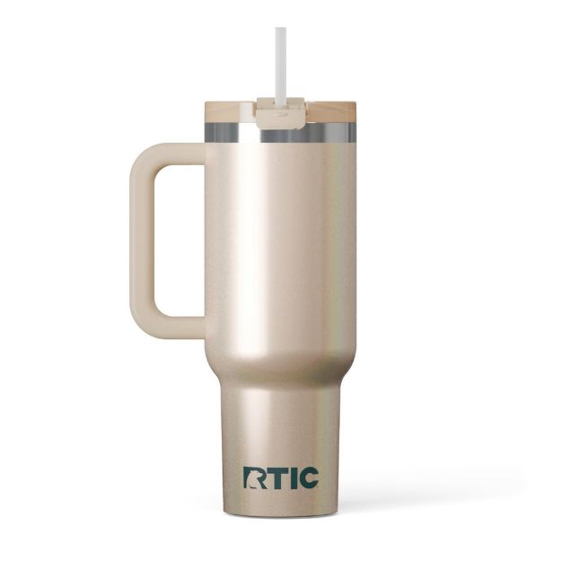 Road Trip Tumbler 40z Beach Glitter