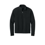 Mercer+Mettle Linear Texture 1-4-Zip MM3040 DeepBlack