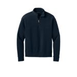 Mercer+Mettle Linear Texture 1-4-Zip MM3040 NightNavy