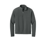 Mercer+Mettle Linear Texture 1-4-Zip MM3040 StormGrey