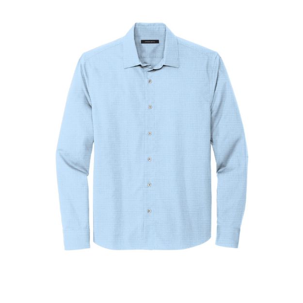 Mercer+Mettle Long Sleeve Stretch Woven Shirt MM2000 AirBlueEOE