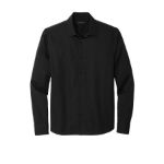 Mercer+Mettle Long Sleeve Stretch Woven Shirt MM2000 DeepBlack