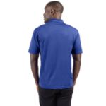 Clique Spin Solution-dyed Performance Pique Mens Polo Tour Blue