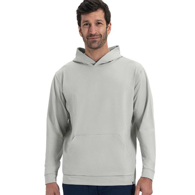 Custom Embroidered FootJoy Men's Approach Hoodie - Heather Grey