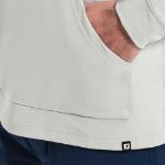Custom Embroidered FootJoy Men's Approach Hoodie - Heather Grey