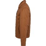 Custom Embroidered Berne Men's Quilted Gasoline Jacket - Brown