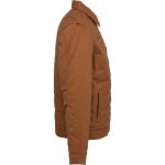 Custom Embroidered Berne Men's Quilted Gasoline Jacket - Brown